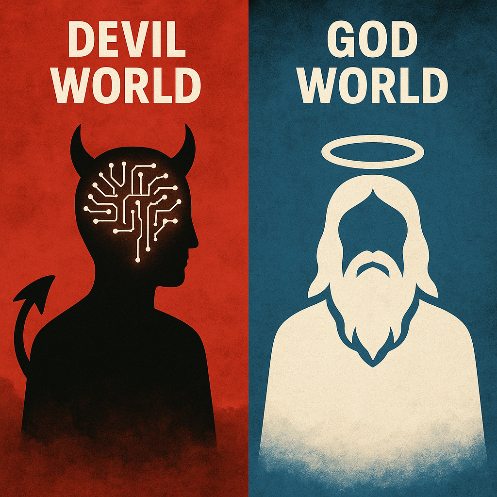 🌍 Devil World vs God World: The Reality of AI Era