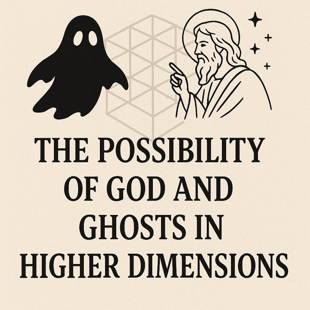 🌌The Possibility of God and Ghosts in Higher Dimensions